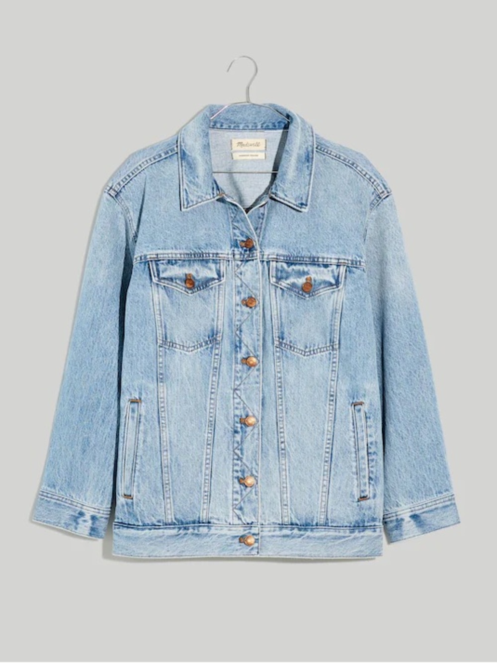 Madewell oversized denim jacket